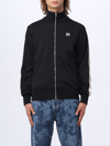 Palm Angels Onogram Track Jacket In Black