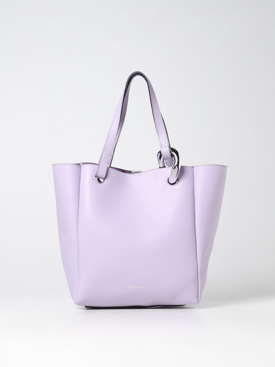 Jw Anderson Tote Bags  Woman Color Violet