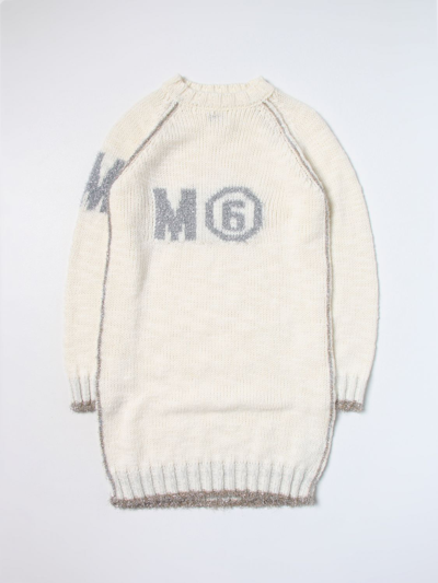 Mm6 Maison Margiela Dress  Kids Color White