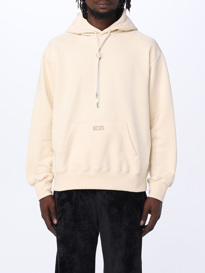 Gcds Sweatshirt  Men Color Yellow Cream