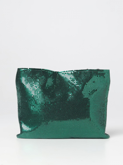 Rabanne Schultertasche Paco  Damen Farbe Emerald