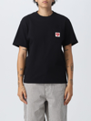 Carhartt Logo-patch Organic Cotton T-shirt In Black