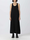 Totême Toteme Women Tank Dress With Curved Armholes In Black