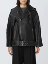 By Malene Birger Beatrisse Leather Biker Jacket In Black