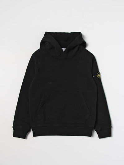 Stone Island Junior Sweater  Kids Color Black