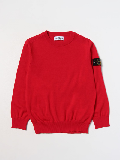 Stone Island Junior Kids' Pullover  Kinder Farbe Rot In Red