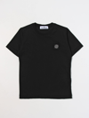 Stone Island Junior Kids' T-shirt  Kinder Farbe Schwarz In Black