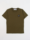 Stone Island Kids' T-shirt  Junior Kinder Farbe Military
