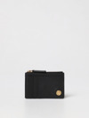 VERSACE CREDIT CARD HOLDER IN SMOOTH LEATHER,E53105002