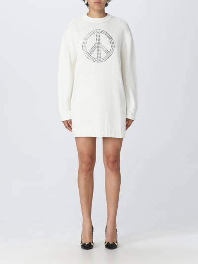 Moschino Jeans Dress  Woman Color White