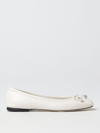 Jimmy Choo Flat Shoes In White