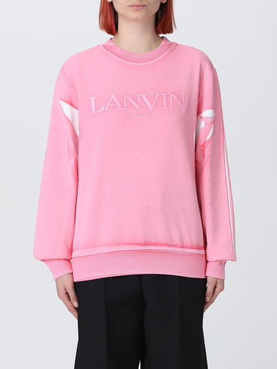 LANVIN SWEATSHIRT LANVIN WOMAN COLOR RED,E54172014