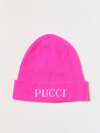 Emilio Pucci Junior Girls' Hats  Kids Color Fuchsia