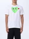 Comme Des Garçons Play T-shirt Comme Des Garcons Play Men In Green