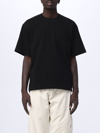 Sacai Cont Armband Cttn Ss Tee Blu In Black