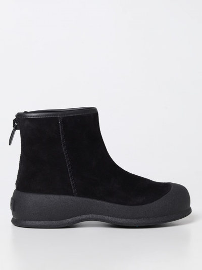 Bally Flat Ankle Boots  Woman In Black