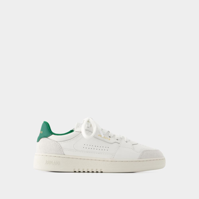 AXEL ARIGATO DICE LO SNEAKERS - AXEL ARIGATO - LEATHER - WHITE/GREEN