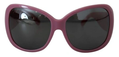 Pre-owned Dolce & Gabbana Dolce&gabbana Dg4033 Women Red Sunglasses Polycarbonate Butterfly Casual Eyewear In Black