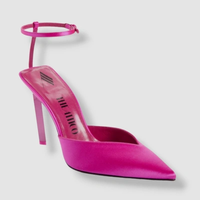 Pre-owned Attico $890 The  Women's Pink Perrine Raso Toe Pump Heels Shoes Size Eu 38/us 8