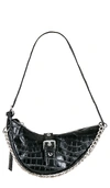 Superdown Jade Faux Leather Bag In Black
