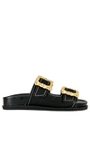 Schutz Enola Slide Sandal In Black