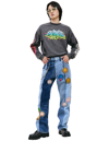 CHILDREN OF THE DISCORDANCE PATCHED JEANS