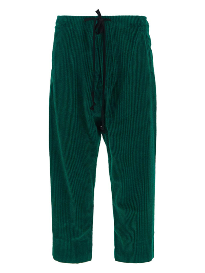 Uma Wang Perch Pants In Green