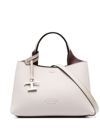 TOD'S MINI LOGO-CHARM CROSSBODY BAG