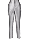 Alberta Ferretti Pants In Grey