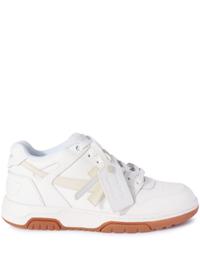 Off-white Out Of Office Leather Trainers In White