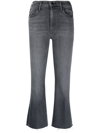 MOTHER HUSTLER HIGH-RISE FLARED JEANS