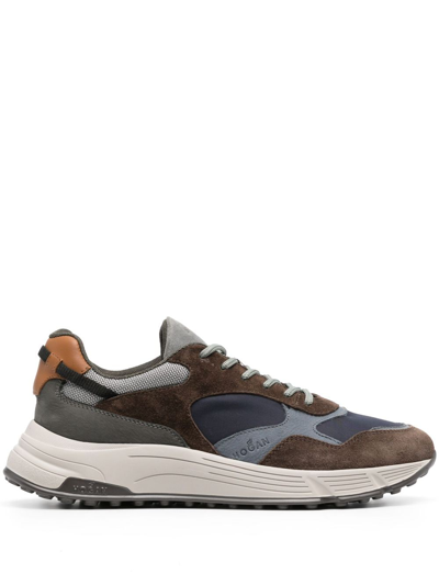 Hogan Trainers  Hyperlight Greybluebrown In Grey,blue,brown