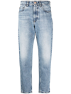 BRUNELLO CUCINELLI HIGH-RISE CROPPED JEANS
