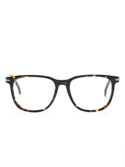 Carrera 308 Square-frame Glasses In Brown