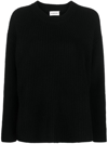 P.A.R.O.S.H RIBBED-KNIT CASHMERE JUMPER