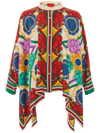 La Doublej La Double J Foulard Printed Silk Shirt In Foulardl