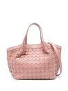 Serapian Mini Secret Mosaico Handbag In Pink