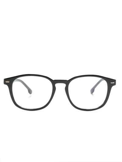 Carrera 2043t Rectangle-frame Acetate Glasses In Black