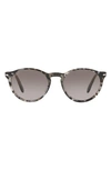 Persol 50mm Polarized Gradient Phantos Sunglasses In Grey Tort