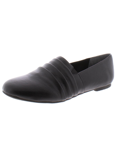 Ros Hommerson Donut Womens Pintuck Loafers In Black