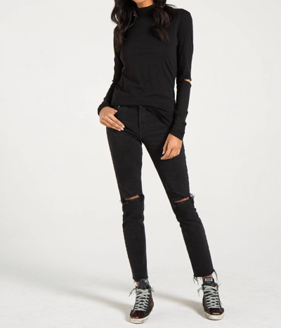 N:philanthropy River Turtleneck In Black Cat