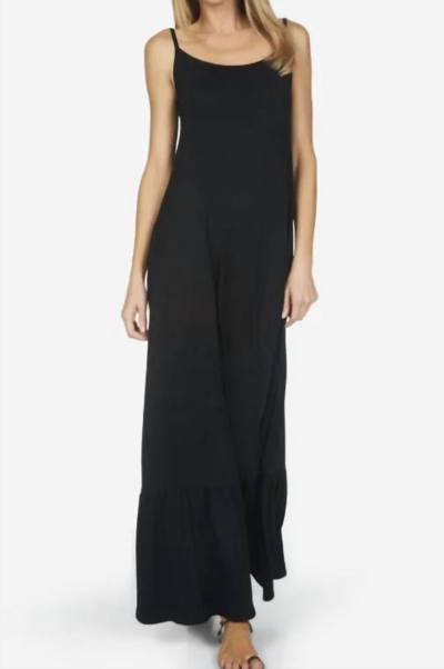 Michael Lauren Alavarez Le Maxi Dress In Black