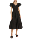 En Saison Alana Midi Dress In Black