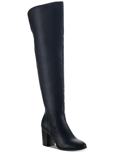 Sun + Stone Harloww Womens Faux Suede Tall Over-the-knee Boots In Multi