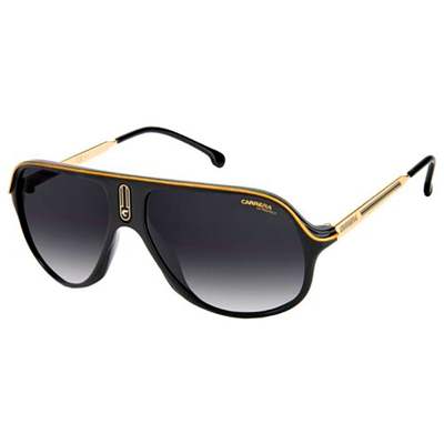 Carrera Ca Safari65/n 807 9o Unisex Shield Sunglasses In Black