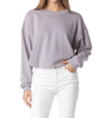 Tart Collections Brooklyn Top In Dapple Grey In Purple