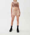 P.e Nation Full Time Short In Sirocco In Beige