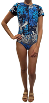 Johnny Was Neoprene One Piece In Multi In Multi