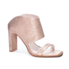 42 Gold Metallic Embossed Linx Sandal In Beige
