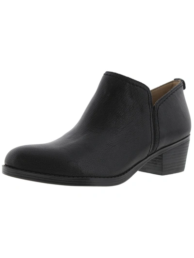 Naturalizer Zarie Womens Ankle Booties In Black
